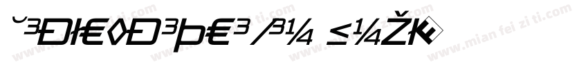 TradeMarker Pro Bold字体转换